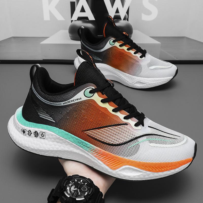 Summer new mandarin duck basketball shoes mesh breathable sports shoes student sneakers basketball