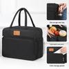 Portable Insulated Aluminum Foil Lunch Bag - Waterproof Picnic, Work, or School Bento Bag