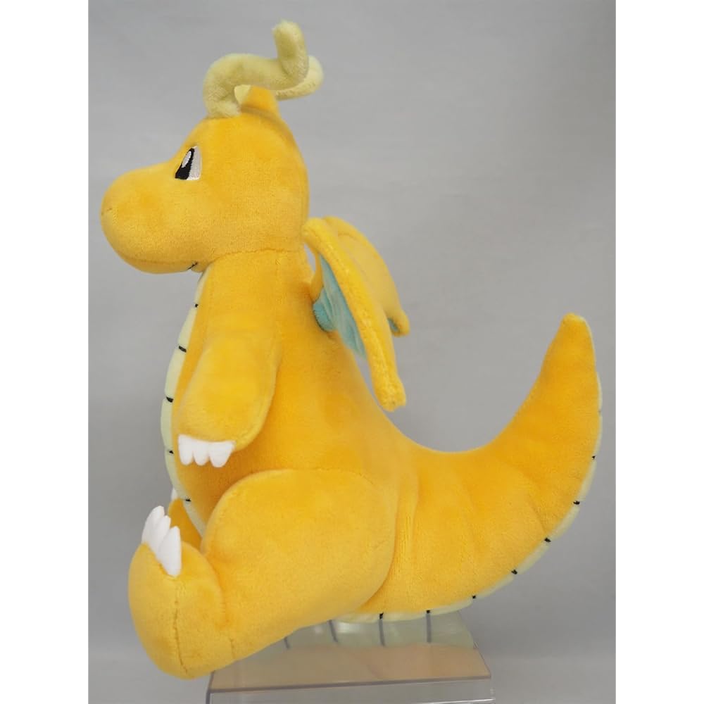 Sanei Boeki Pokemon All Star Collection Dragonite Plush Toy 15.5x19x21cm Soft Stuffed Animal