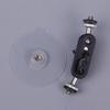 Stainless Steel No-Drill Adhesive Mount, M6 Screw Base With 1/4" Interface For Mobile Surveillance Camera Bracket Easy Install