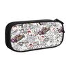 Lovely Battle Cats Pencil Case Pencilcases for Student Large Storage Bags Office Gifts Stationery