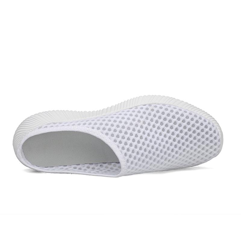 Summer Women'S Mesh Shoes Breathable Comfortable Soft Sole Casual Walking Shoe Low-Top Fabric Walking For Lady Sandals For Woman