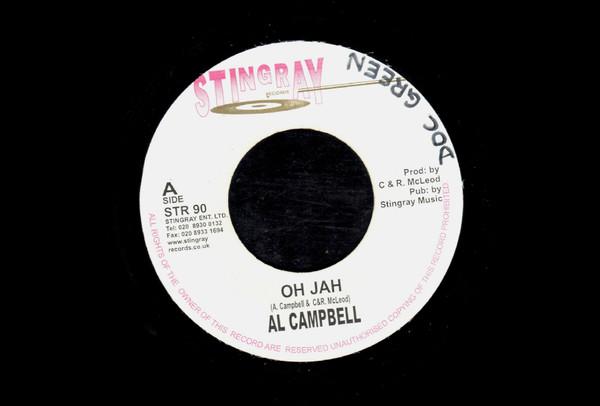 

7inch Record AL CAMPBELL - Oh Jah STR90 Stingray Record UK Reggae, Ska & Dub Used