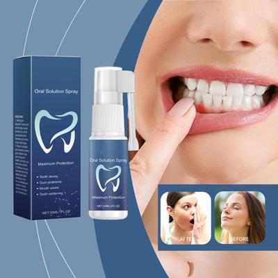 Oral Solution Spray, Fresh Breath, Clean Teeth, Care For Oral Hygiene, Fresh Spray 30ml