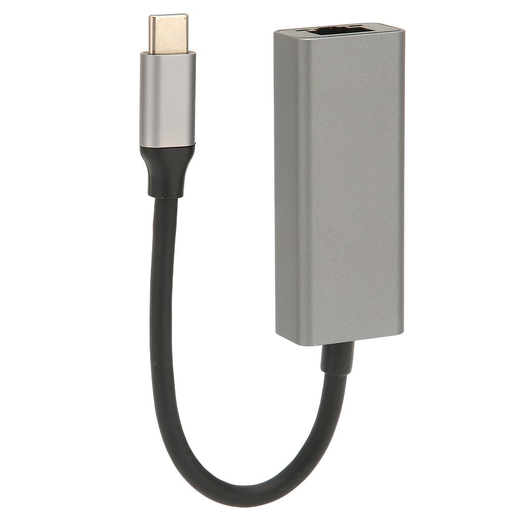 USB C to Ethernet Adapter Gigabit USB C to Ethernet 1000Mbps Auto Sensing Type C Gigabit Ethernet