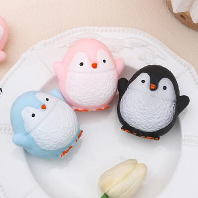 Yousheng Formbarer Pinguin Quetschspielzeug Stress Angst Linderung Langsames Aufsteigen Simulation Pinguin Sensorisches Spielzeug Weiches TPR Beruhigendes Tier Fidget Spielzeug