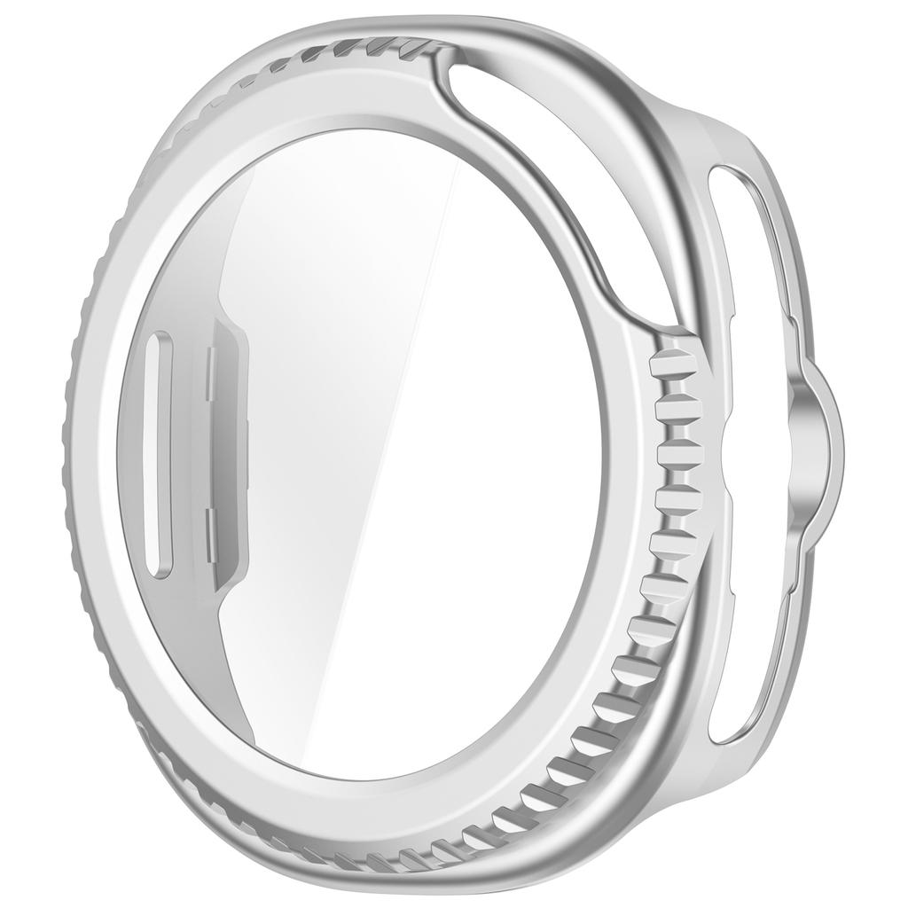Plně ochranné pouzdro pro Samsung Galaxy Watch 8 Classic 46mm Ochranné pouzdro na displej Kryt Tvrdé PC 2v1 Skořepina+fólie z tvrzeného skla
