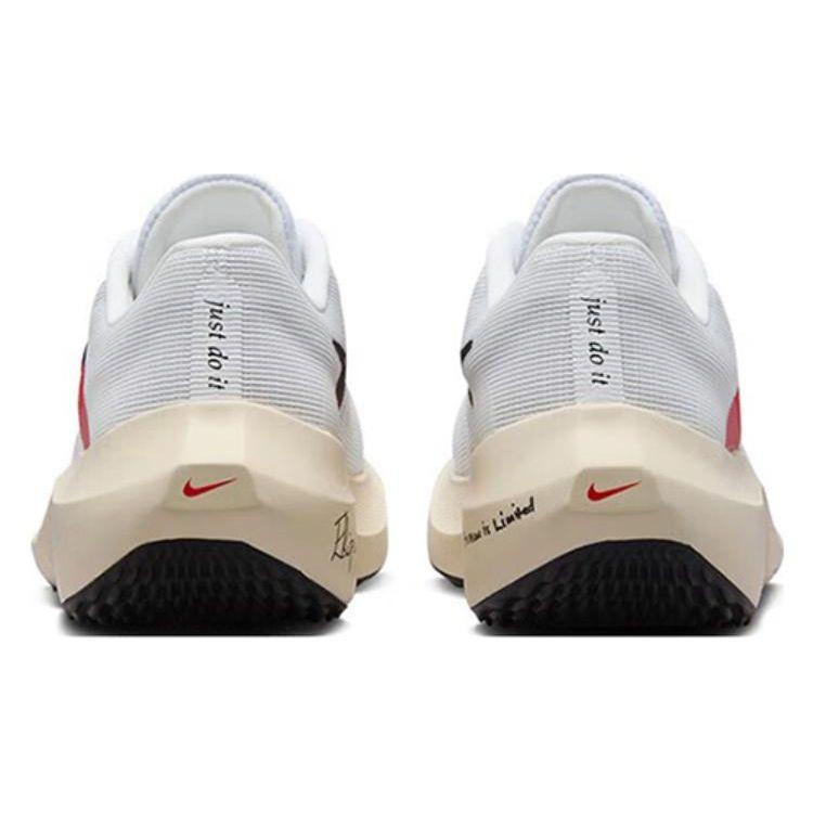 Nike Zoom Fly 5 Eliud Kipchoge Herren Sneakers Weiß Chile-Rot Kokosnuss-Milch FD6562-100