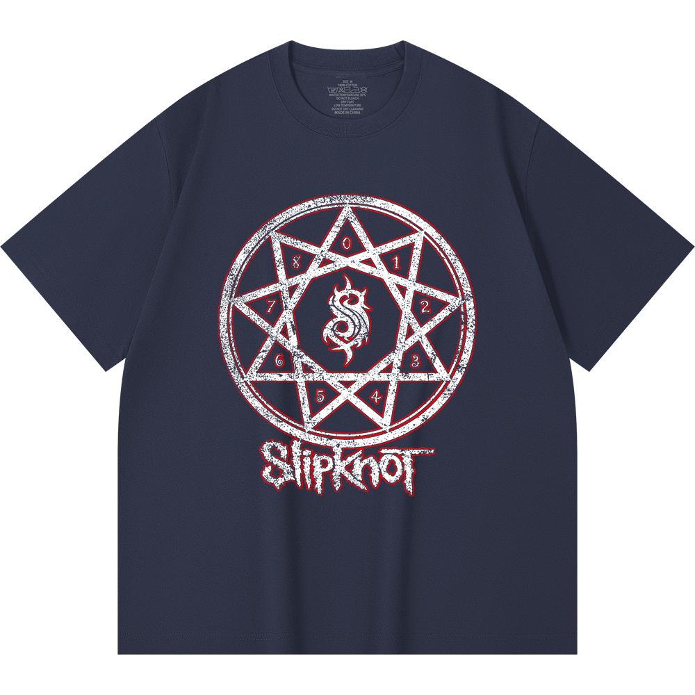 T-shirt Heavy Metal 100% Cotone 230 Gsm Stampa Band Rock Musica Popolare Unisex T-shirt Pesante in Cotone