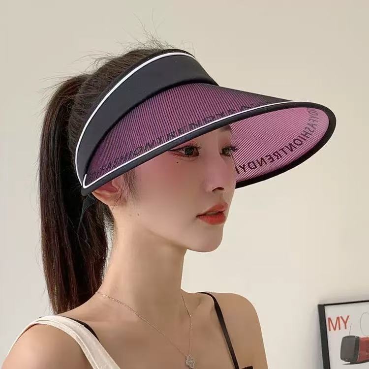 Summer Sun Protection Hat For Women With Wide Brim And Adjustable Fit For Beach And Outdoor Travel