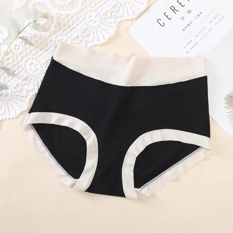 Women Sexy Panties Modal Underwear Thin Breathable Seamless High Waist Hip Lift Briefs Lingerie Tummy Control Underpants