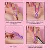 10 Mixed Nail Art Coloring Protection Clips Multicolour Non-Slip Durable To Prevent Leakage Manicure Tools