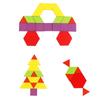 155 Creative Puzzles with Various Geometric Shapes Creative Shape Puzzle