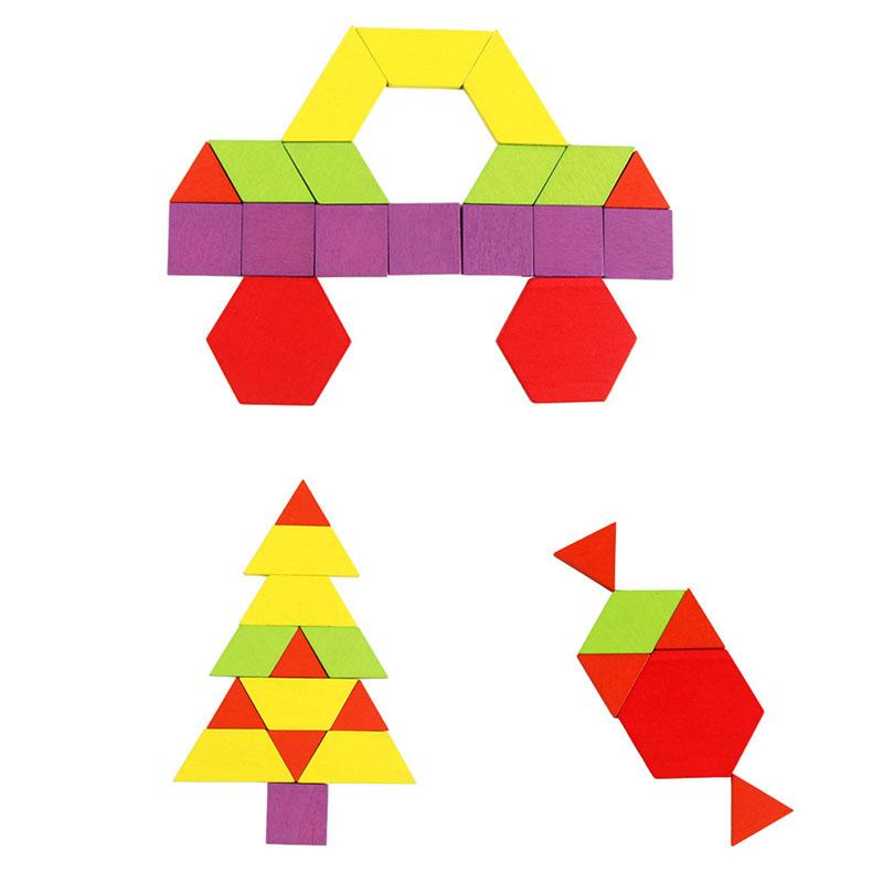 155 Creative Puzzles with Various Geometric Shapes Creative Shape Puzzle