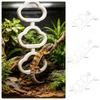 Magnetic Hanging Reptile Climbing Ring Plastic Climbing Hoop Chain Snake Climbing Toys