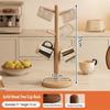 Space Saving Tree Shape Mug Holder Wooden Mug Tree Holder New Coffee Cup Mug Rack  for Kitchen