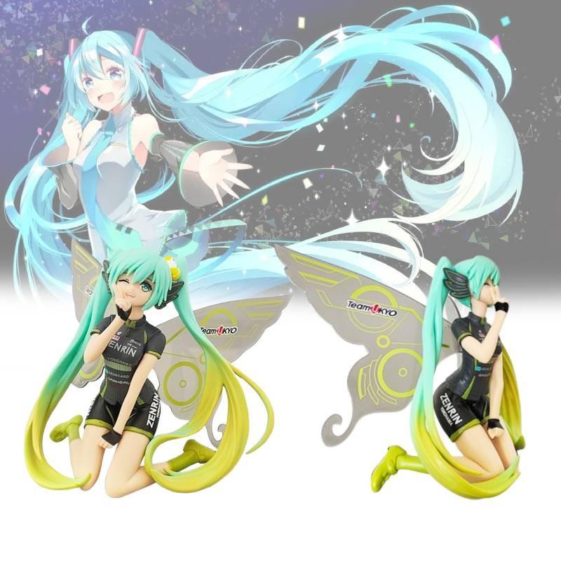 Miku Figure Hatsune Model Toy Cute Butterfly Tabletop Ornament Figurine Doll