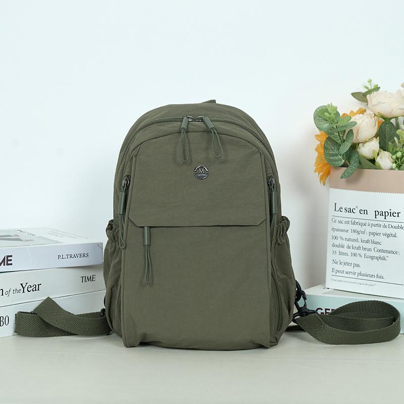 Lightweight Oxford Material Girls Backpack With Multiple Compartments For Everyday Use