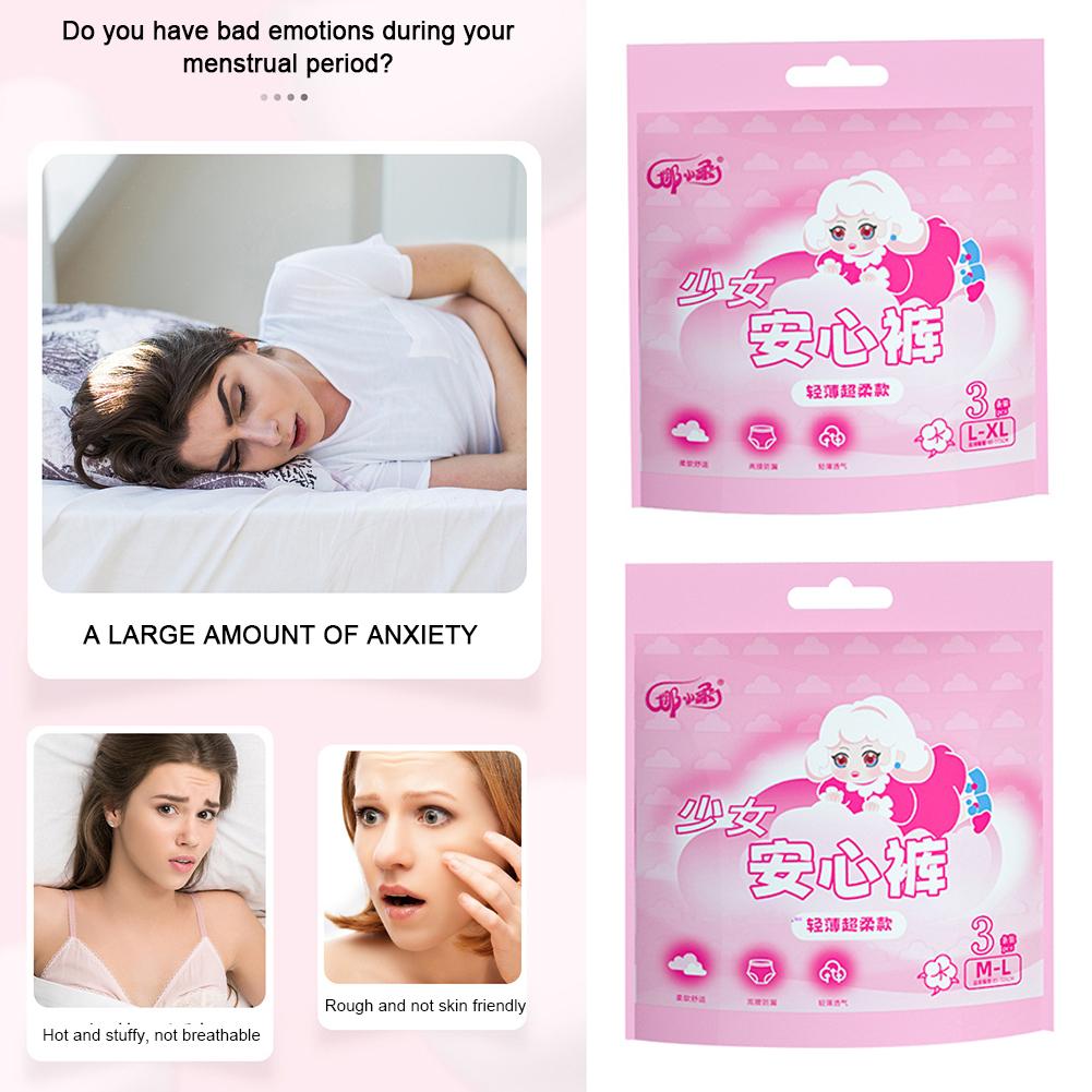 Women's Disposable Menstrual Underpants High Elastic Leakproof Quick Absorption Menstrual Underpants For Nighttime Postpartum