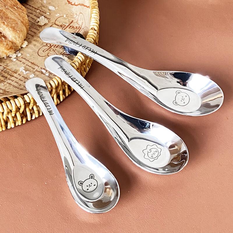 Changbaosen Мультяшный набор из 5 суповых половников из нержавеющей стали 304