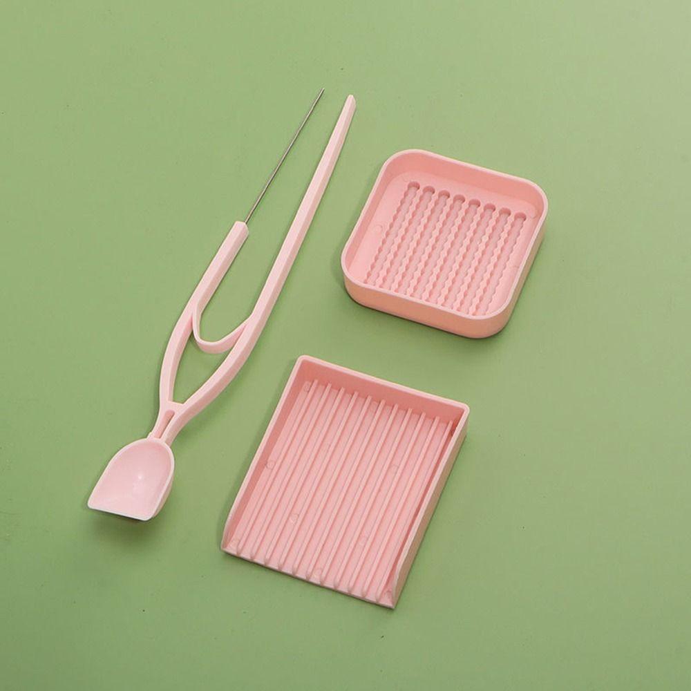 Stainless Steel Fuse Beads Picking Tray Kit 2.6mm Fuse Beads Plastic Beads Bead Scoop Single-Needle DIY Handmade