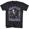 Hammer Horror JPN ENG Dracula Schwarz Heather Erwachsenen T-Shirt
