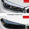 BMW 5 Series Smoked Headlight & Taillight Film - TPU Black Warrior MX1234