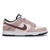 Nike Dunk Urban Chic Style Berry Abrasion Resistant Slip Resistant Low Top Skateboard Shoes Unisex Berry Pink DD1503-101(Team2070-)