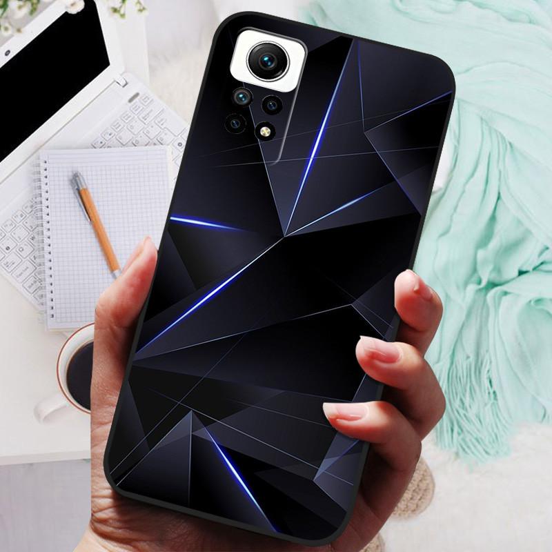Cover For Redmi Note 12 Pro 4G Case Silicone Painted Soft Protective Black Coque For Xiaomi Redmi Note12 Pro 4G NFC Cartoon TPU