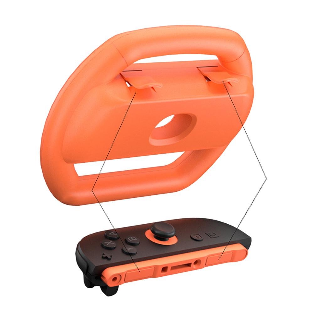 4Pcs Steering Wheels Racing Wheels Controller Handle Holder for Nintendo Switch2 Joy-Con Controllers