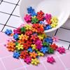 100pcs Flower Shaped Flower Wooden Button 2 Holes Sewing Button Clothing Button  Clothing Sewing