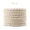 New Thick Chunky Fat Cotton Shoelace Round Rope Shoe Laces for Replacement Laces for Sneakers Width 8MM Length 100/120/140/160CM