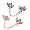 Angel Wing Heart Waist Adjusters Waist Cinching Pin for Pants Jeans Waist Tighteners For Oversized Pants Nonsewing 3PCS
