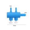 Aquarium Air Pump Hose Splitter Air Distributor Adjustable Tracheal Shunt Single Hole Oxygen Booster Pump Adapter Accessories