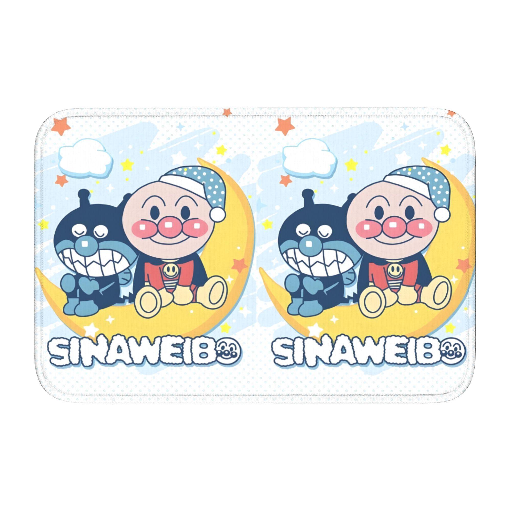 

Anime Anpanmans Doormat Anti-Slip Bath Kitchen Welcome Mat Living Room Door Floor Entrance Carpet Rug Footpad 60cm x 90cm