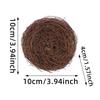 10-15cm Nature Rattan Bird Nest Easter Egg Decoration Prop Artificial Nest for Easter Party Home Garden Decoration DIY Craft