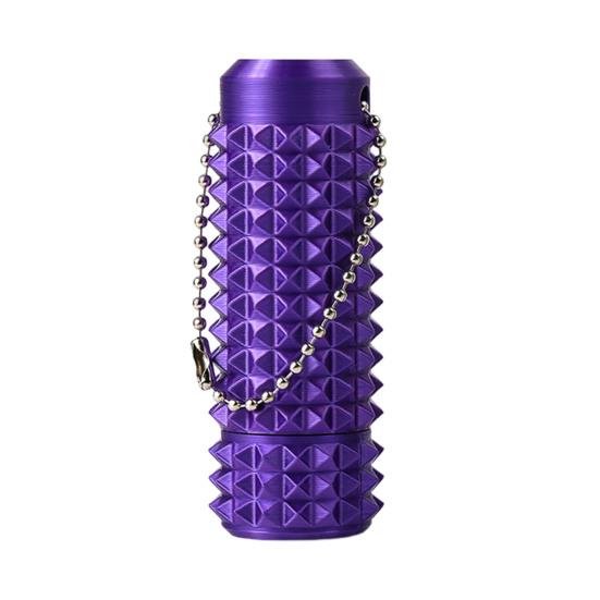 

Игрушка-стимулятор Spiky Grippie с вращающейся цепочкой из бусин для снятия стресса фиолетовый