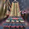 Soft premium handloom fabric Digital Print With  Rich Pallu With Lace Border On Saree