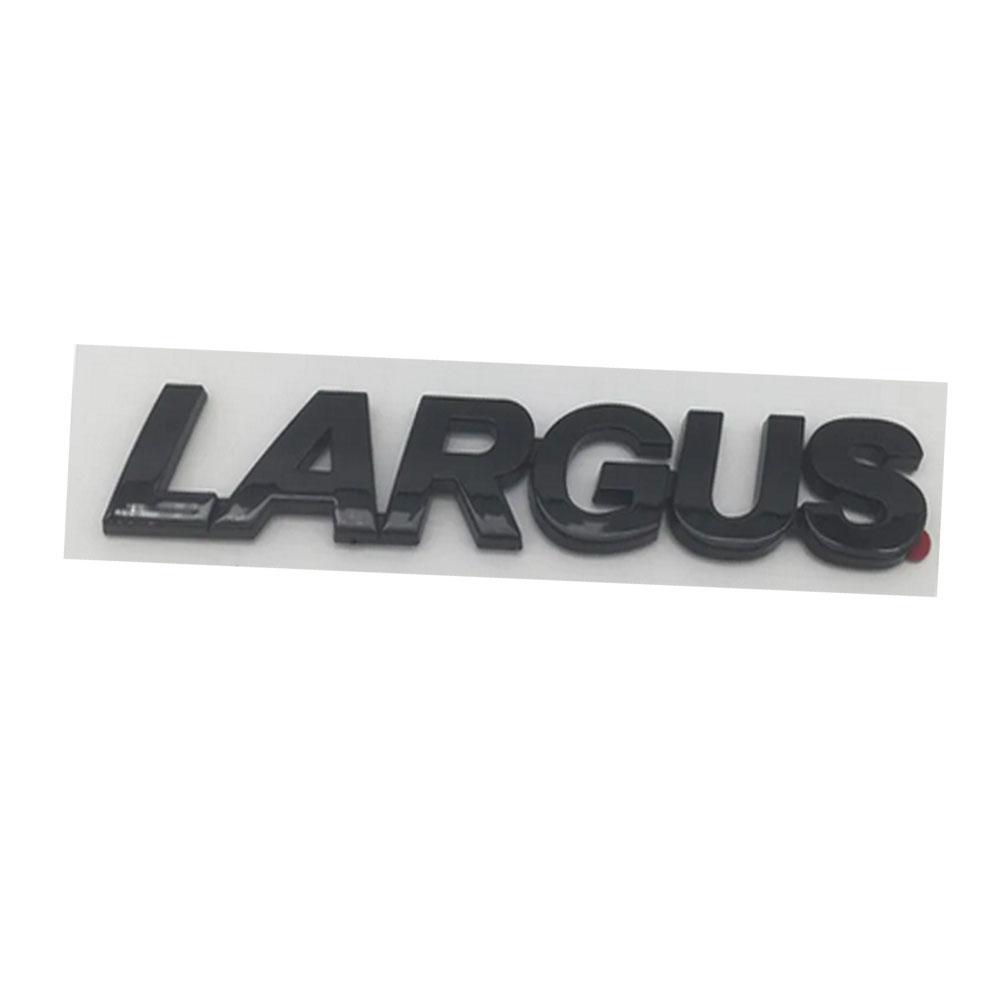 For LADA LARGUS Car Fender Side Stickers Rear Bumper Stickers Rear Door Trunk Rear Logo Styling Accessories