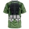 Mobile Suit Gundam Suit 3D Printed T-Shirt Summer Casual Anime Cosplay Tee Adult and Children's Sportswear Streetwear