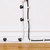 18 Pcs/set Self-sticking Organizer Securing Clip Network Cable Finisher Data Line Fixed Wire Clip