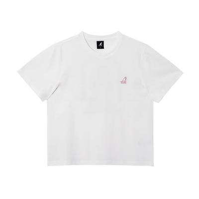 KANGOL Women'S Graphic T-Shirt 2841 Off-White