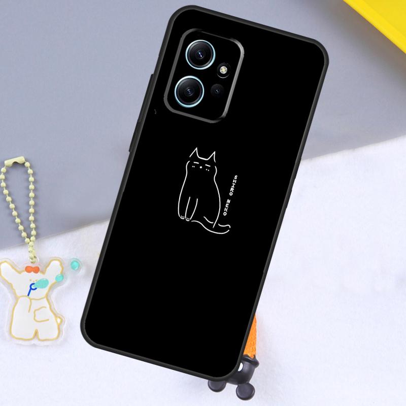 

Minimalist Cats Case For Xiaomi Redmi Note 11 10 9 8 12 Pro 10S 11S 12S Cover For Redmi 12 9C 10C 12C 13C Redmi Note 9 Pro