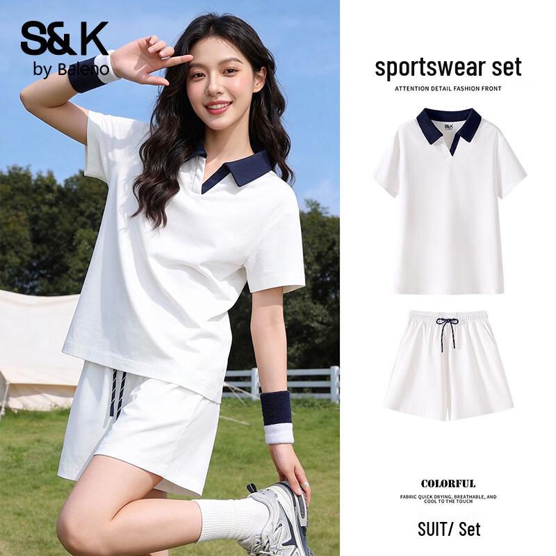 

Baleno S&K Women s Korean Style Polo Sport Set M