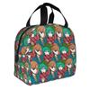 Horror Game YTTD Thermal Insulated Lunch Bag Your Turn To Die Humor Portable Lunch Container for Work School Storage Food Box
