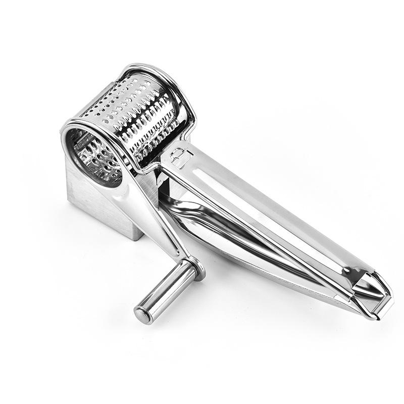 Stainless Steel Hand-Crank Rotary Cheese Grater