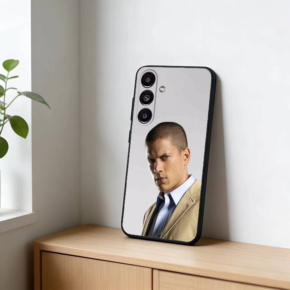 Prison Break TV Series Phone Case For Samsung Galaxy A20,21s,22,31,32,52,53,72,73,80,91 Soft Black Shell