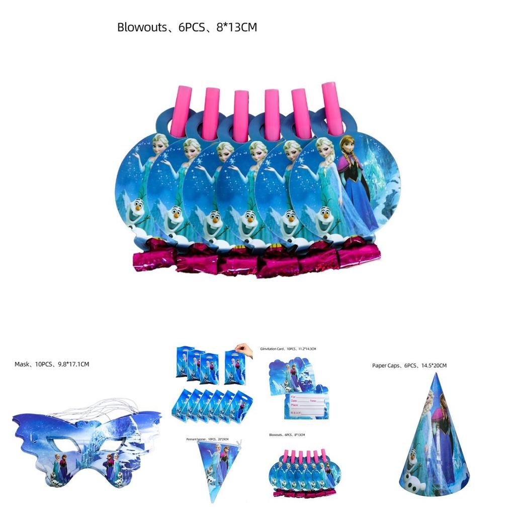 Frozen Elsa Anna Birthday Party Decorations Set Perfect For Your Little Princess's Special Day