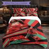 Cristiano Ronaldo Themed Bedding 3Pcs Duvet Cover Set Decorative Bed Linen For Teen Room Home Decoration