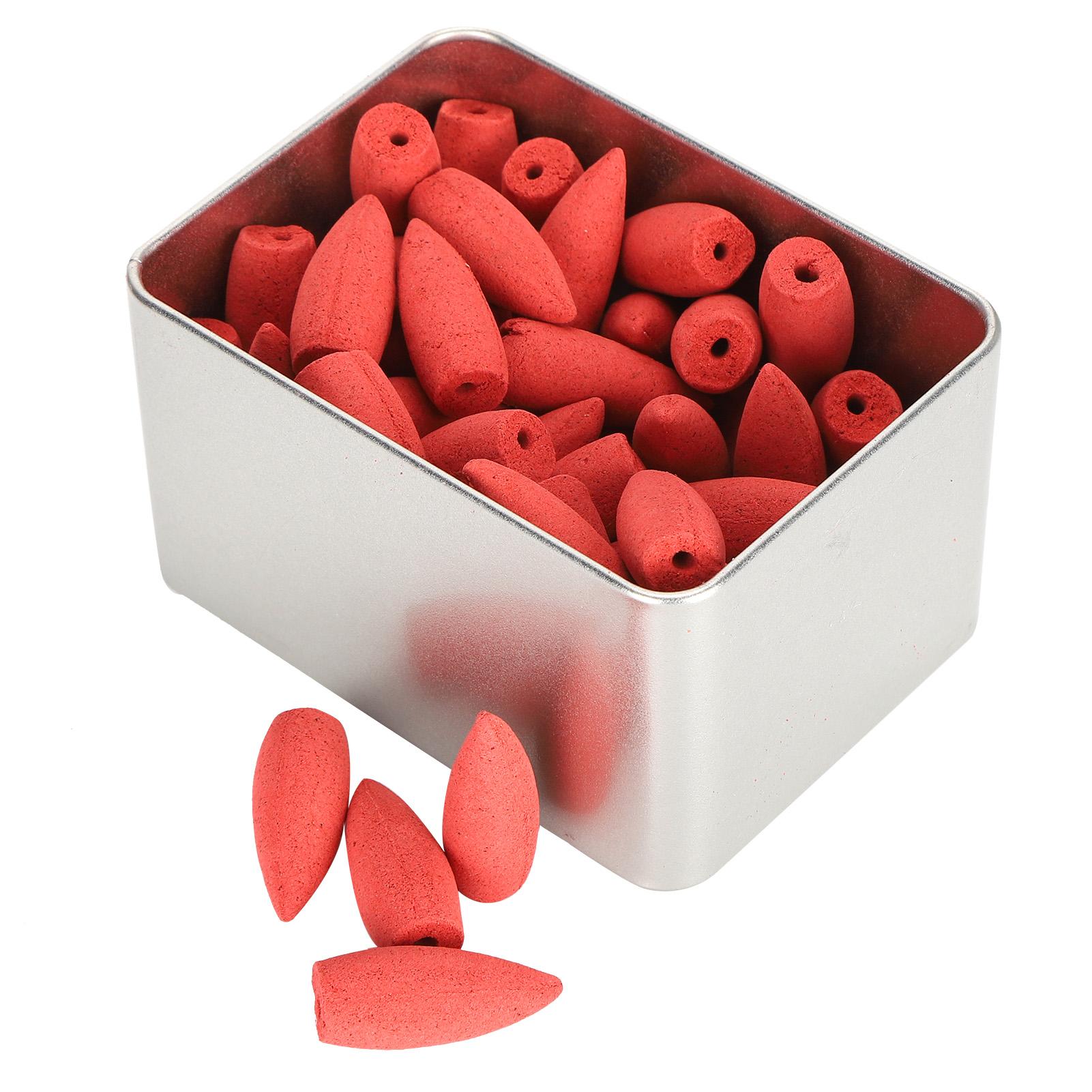 

50 шт. обратный поток благовоний конусы водопад натуральные ароматы ароматизатор очистка воздуха с железом